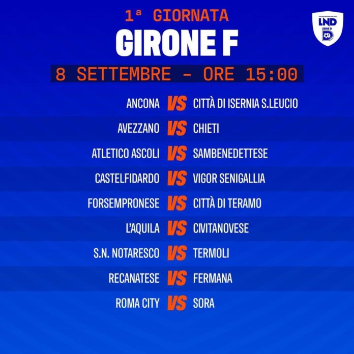 Calcio, Serie D, ecco il calendario. Il cammino di Termoli e Isernia, si parte l’8 settembre