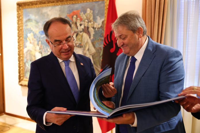 Roberti e Pallante incontrano il Presidente della Repubblica albanese: “Importare mantenere e rafforzare legami solidi”