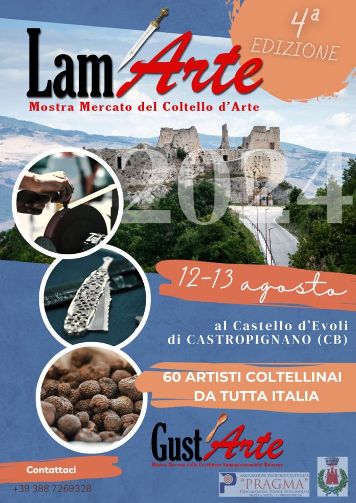 Lam’Arte 2024, grande attesa per la quarta edizione: dal 12 al 13 agosto lam'arte