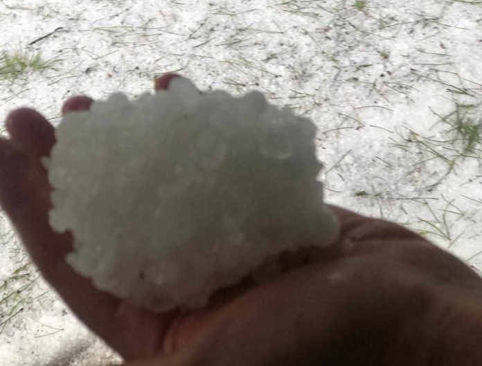 Nubifragi e grandine devastano l’hinterland campobassano: danni ingenti