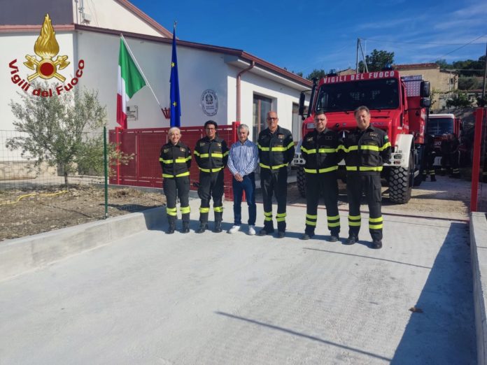 Macchiagodena, aperta la sede del presidio rurale dei Vigili del fuoco macchiagodena vigili