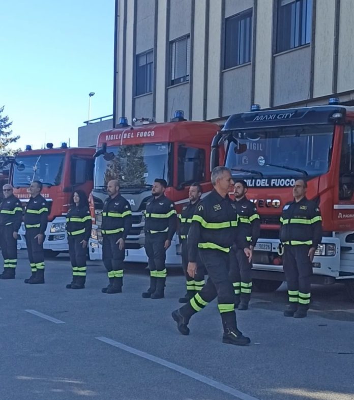 Vigili del Fuoco di Campobasso, il comandante Marcello Lombardini lascia il posto a Gianfranco Tripi