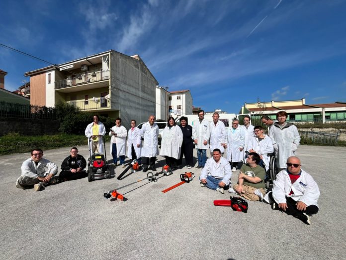 Nuovi attrezzi da giardinaggio per la Cooperativa Lai di Isernia, Santoro: “Grazie a chi ha partecipato alla raccolta fondi”
