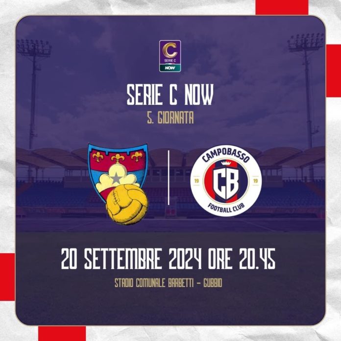 Calcio, Serie C, Campobasso: urge invertire il trend. A Gubbio per cercare i primi punti in trasferta