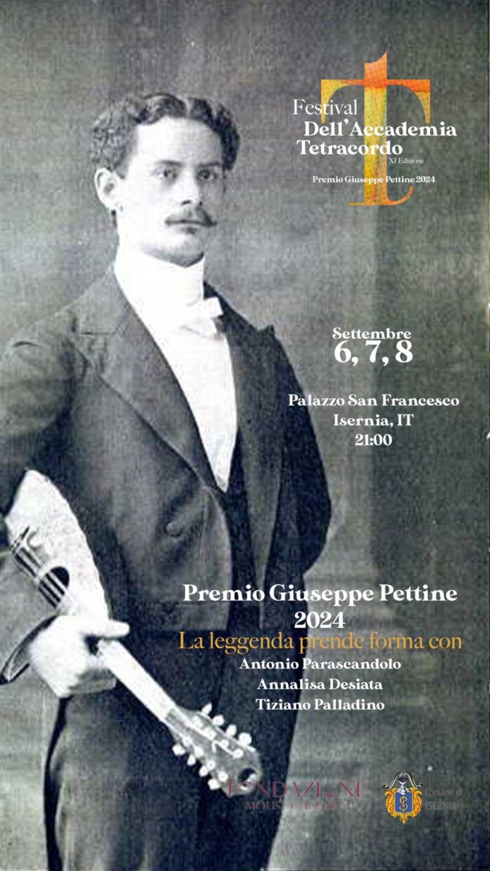 Premio Giuseppe Pettine 2024: Isernia riscopre il suo eroe musicale Premio Giuseppe Pettine
