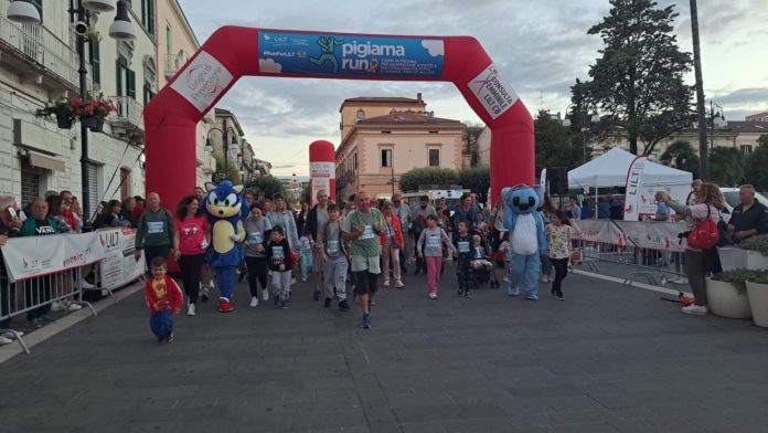 Sport e solidarietà a Termoli: successo per l’iniziativa della Lilt “Pigiama Run”