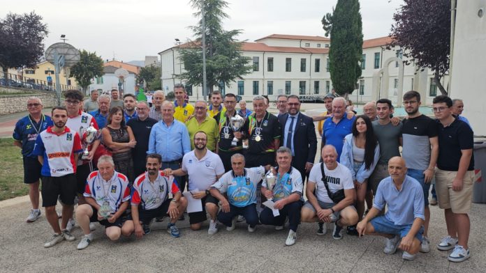 Bocce, in archivio il 1° Trofeo Paolo Pistilli, evento nazionale con due gare in contemporanea
