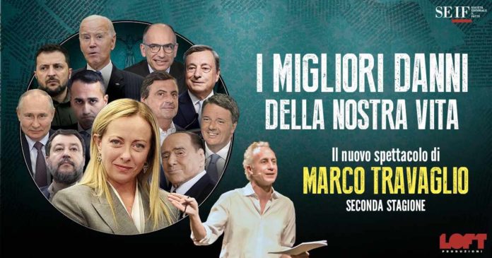 Marco Travaglio a Isernia, all’auditorium il suo ultimo spettacolo
