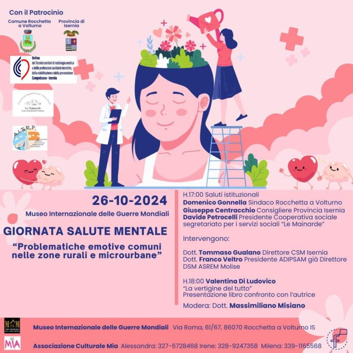 Giornata della Salute Mentale a Rocchetta a Volturno giornata salute mentale