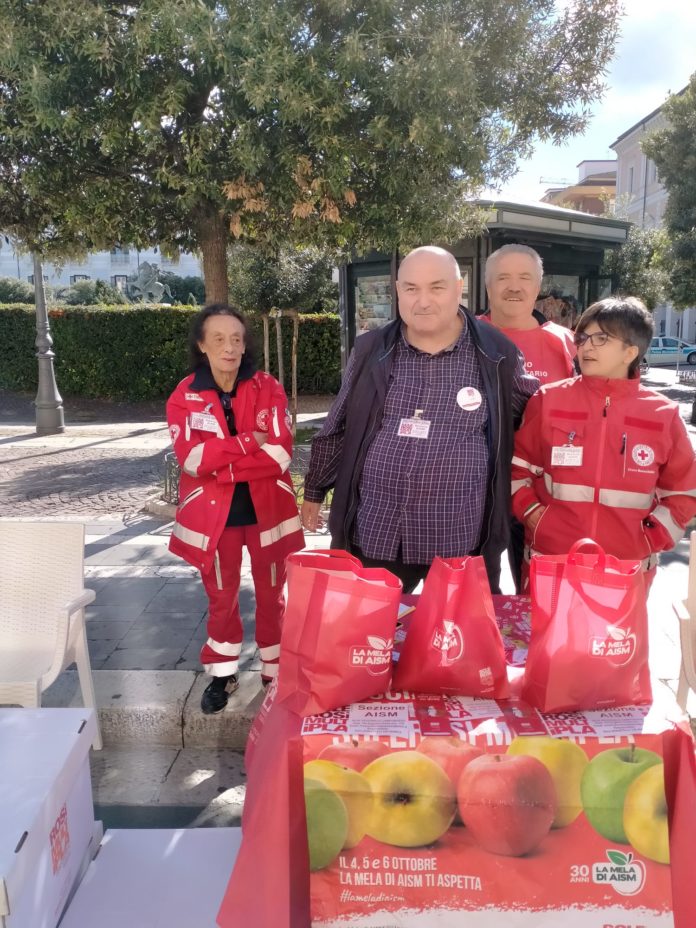 Ottima risposta di pubblico per la mela di Aism. Gino Donatelli, Trivento: ringrazio tutti, in particolare chi con grandi sacrifici ha dato la sua offerta per la ricerca