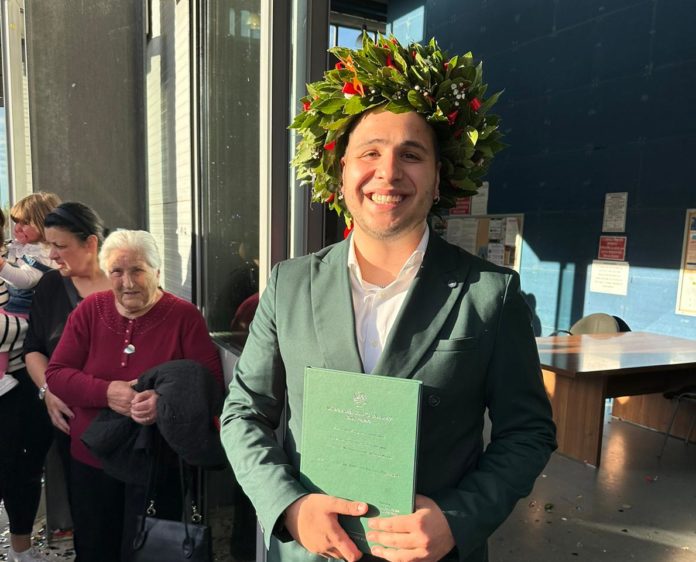 Festa grande a Carpinone: per Simone Fabrizio laurea magistrale in Psicologia Clinica e della Salute simone fabrizio