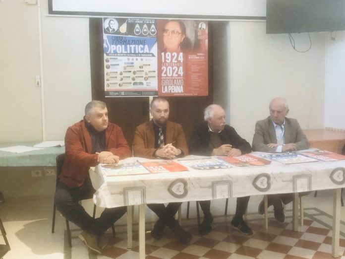 Presentazione dell’inaugurazione del busto dell’Onorevole Girolamo La Penna