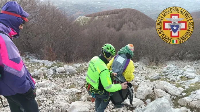 Due giovani escursionisti napoletani soccorsi sui monti del Matese