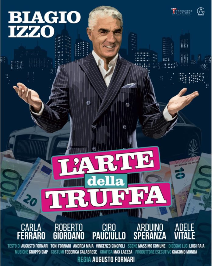 L’Arte della truffa, Biagio Izzo in scena all’auditorium di Isernia