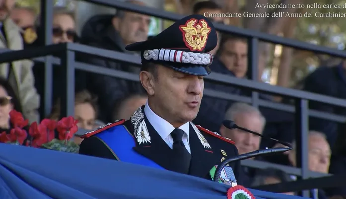 Salvatore Luongo Comandante generale dei Carabinieri, nel discorso alla cerimonia di insediamento il ricordo di Venafro e il suo legame col Molise