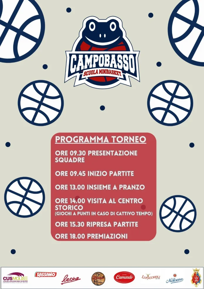 Cus Molise Basket, torneo ‘Per Crescere Insieme’ il 1 dicembre la terza edizione
