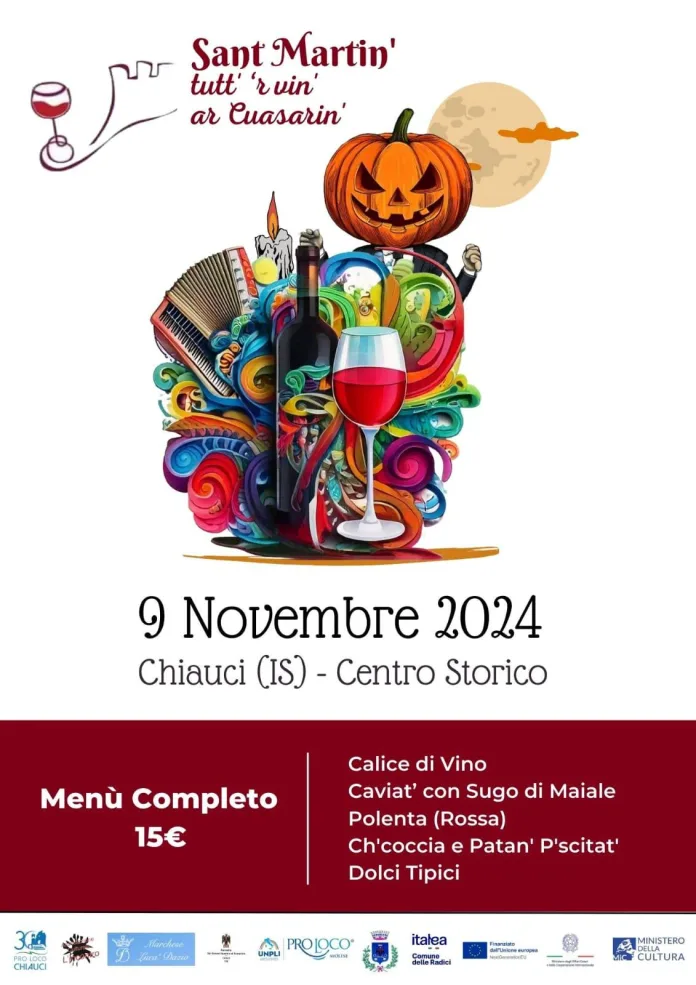 Festa di San Martino, a Chiauci il 9 novembre la degustazione dei vini chiauci vini