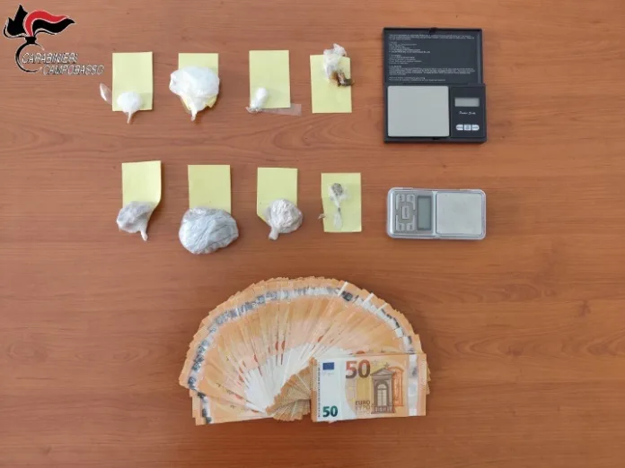 Spaccio di droga, carabinieri arrestano giovane straniero residente a Petacciato con cocaina, eroina e hashish