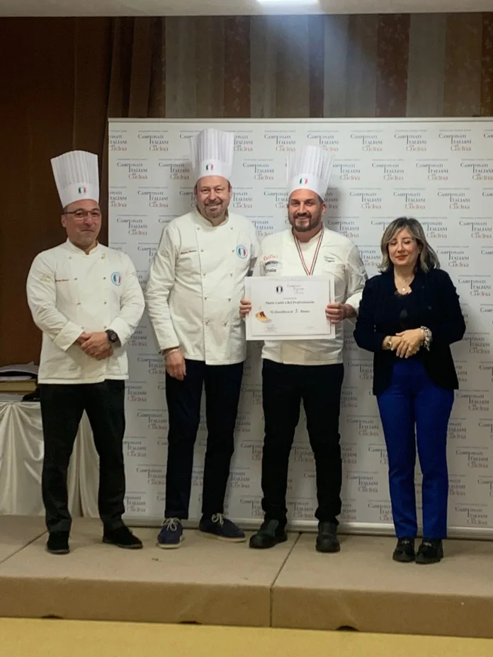 Ribalta nazionale per lo chef Domenico Ruggeri: primo ai Campionati Italiani della Cucina