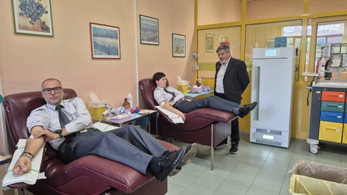 Avis e Guardia di Finanza insieme per il gesto nobile della donazione di sangue e plasma