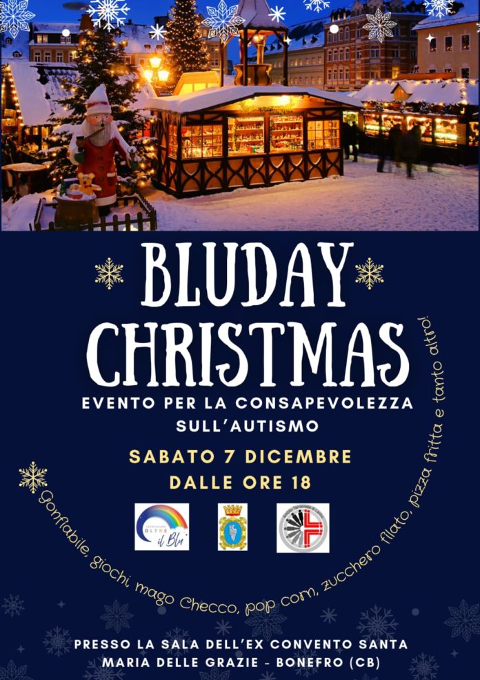 Bluday Christmas: a Bonefro l’appuntamento per promuovere la consapevolezza sull’autismo
