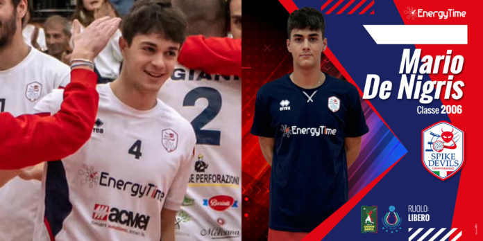 Volley, A3, EnergyTime Spike Devils, saluta Tuccelli. De Nigris in gruppo