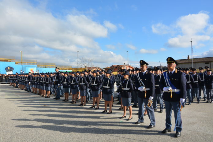 Hanno giurato 211 giovani allievi della scuola di Polizia di Campobasso