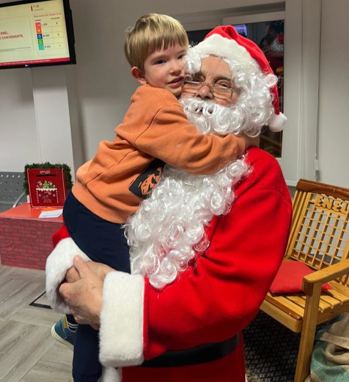 Babbo Natale ha incontrato i bambini allo spazio ENEL di Campobasso