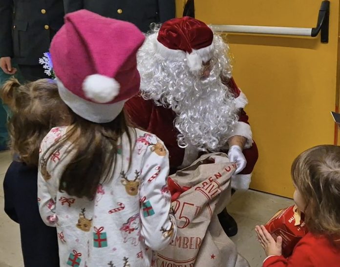 La solidarietà dei finanzieri al San Timoteo di Termoli