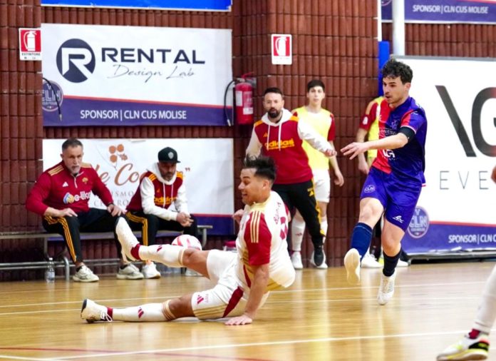 Futsal, A2 èlite, finale di 2024 amaro il CUS Molise. La Roma passa al Palaunimol