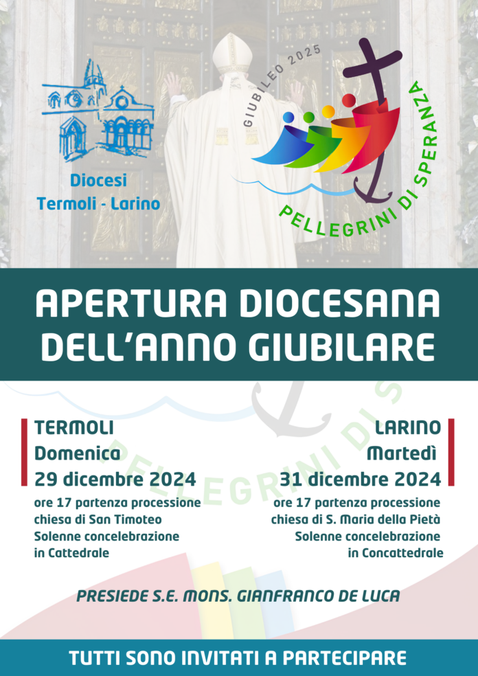 Apertura diocesana Anno Giubilare a Termoli e Larino