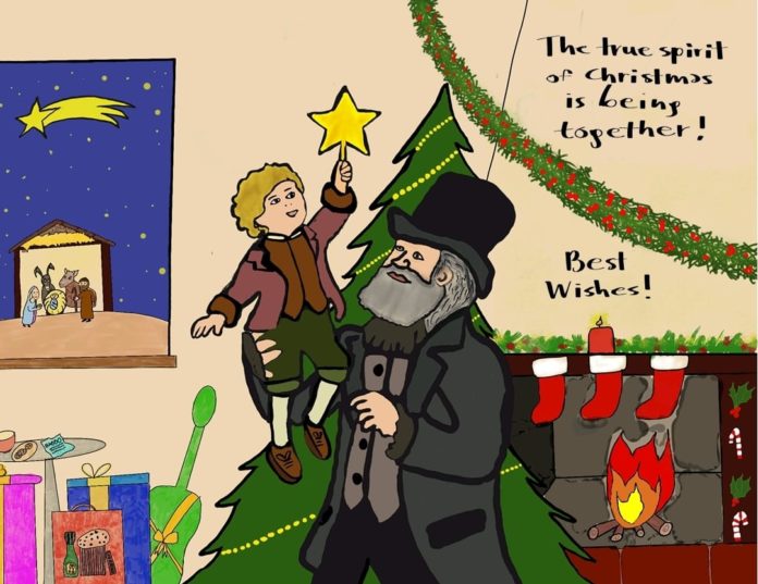 Christmas Card Competition 2024: menzione d’onore a Diego Manocchio, studente del Romita di Campobasso