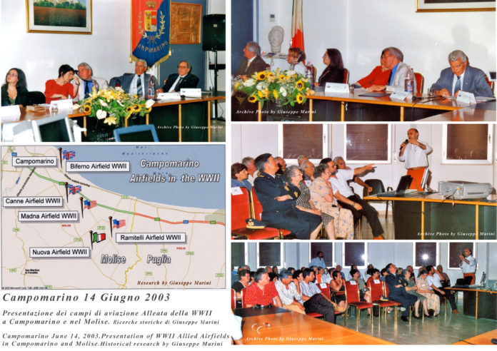 Il frutto di anni di ricerca: i campi di aviazione di Campomarino