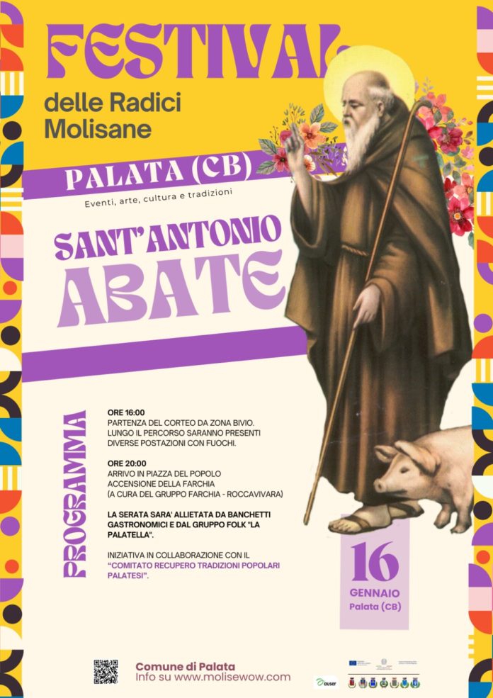 Il festival delle radici molisane celebra Sant’Antonio Abate a Palata