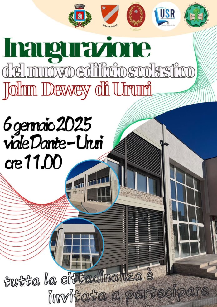 Il 6 gennaio giornata storica per Ururi: l’inaugurazione della nuova scuola