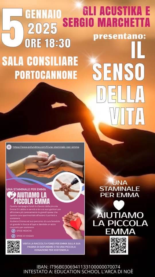 Portocannone: incontro in favore della ricerca