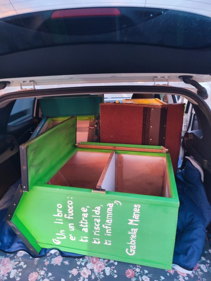 Termoli: cominciato il restauro della casette dei libri