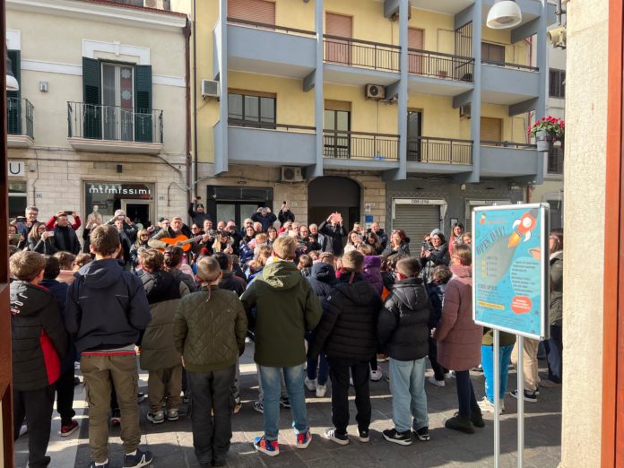 Si rinnova il Canto del San Sebastiano con gli alunni della scuola “Campolieti”