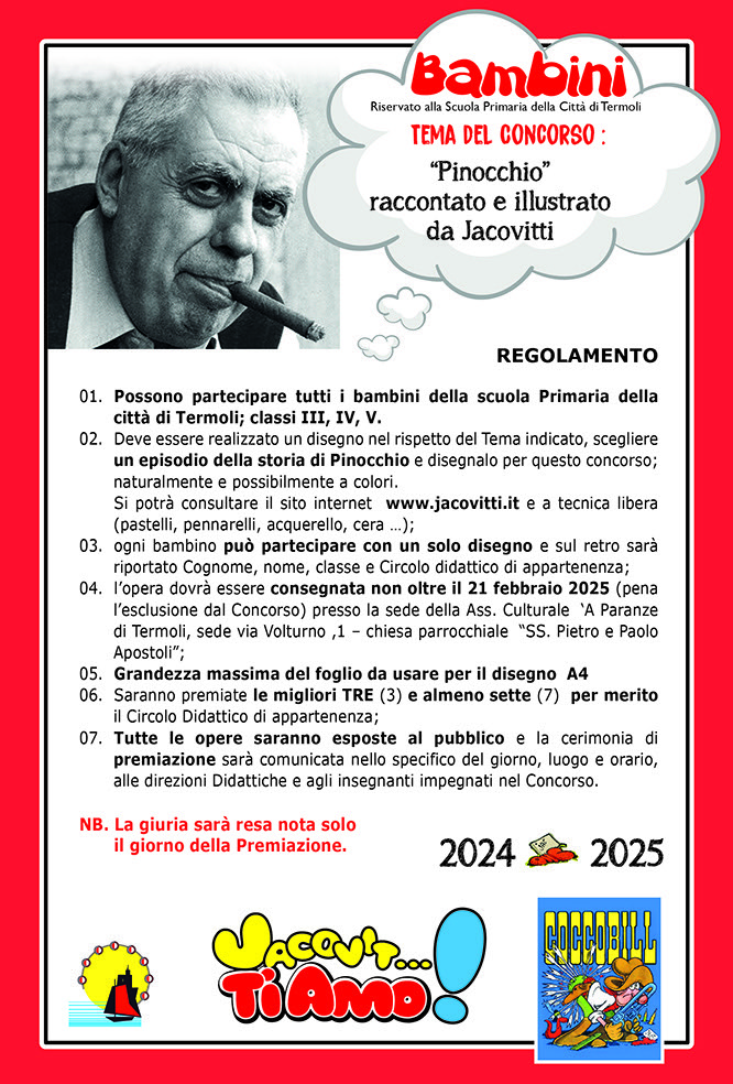 Termoli: al via alla terza edizione del concorso “Jacovit…tiamo 2025”