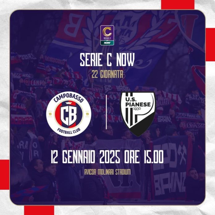 Calcio, Serie C, Campobasso tra Pianese e mercato. Lupi pronti a tornare al Molinari, alla ricerca dei tre punti