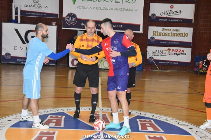 Futsal, Cln Cus Molise, test contro il Manfredonia. I rossoblù si impongono 3-1