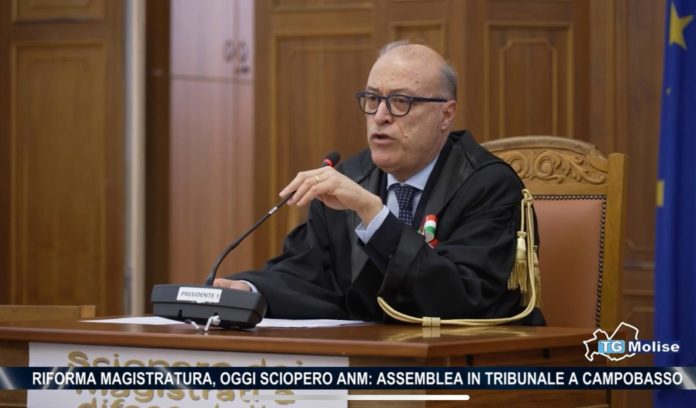 Protestano i magistrati dell’ANM contro la riforma della giustizia, sciopero nazionale: assemblea in Tribunale a Campobasso