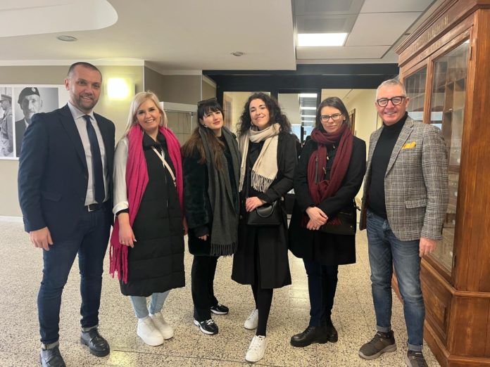 Studentesse polacche di Chorzow in visita alla città di Termoli