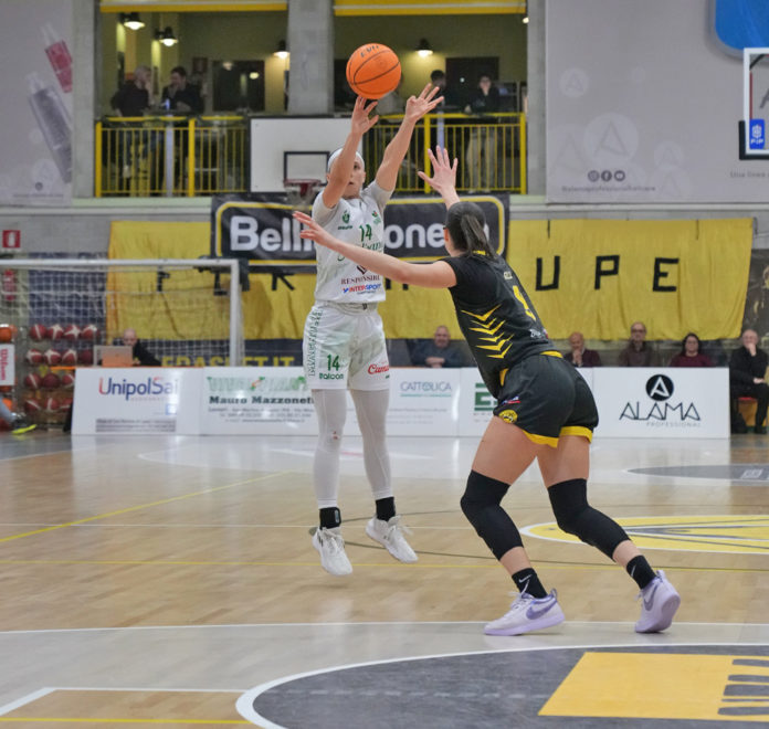 Basket, A1, la Molisana Magnolia, particolari fatali nel match di San Martino di Lupari. Sabatelli: «L’aver giocato fuori ritmo ci ha complicato la vita»