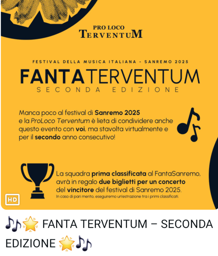 Sanremo 2025, valanga di iscrizioni alla seconda edizione del FantaTerventum