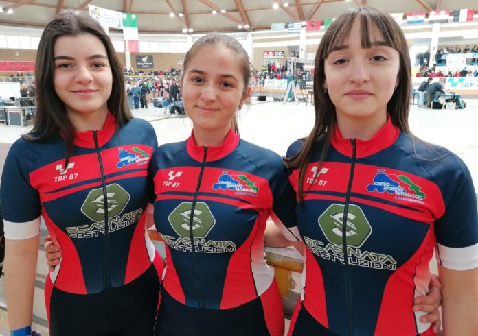 Pattinaggio, Campionati Italiani Indoor “allievi” – Pescara, buoni risultati per le atlete del centro pattinaggio di Campobasso