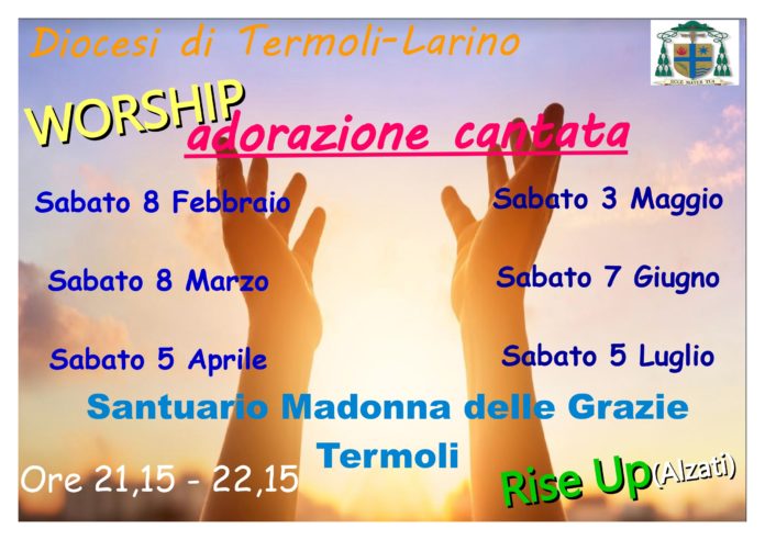 Worship: musica, preghiera e Parola: il programma degli appuntamenti a Termoli