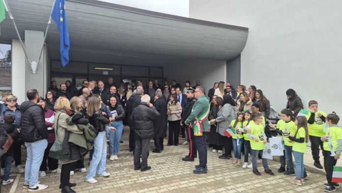 Giorno di festa a Portocannone, riapre la scuola ristrutturata