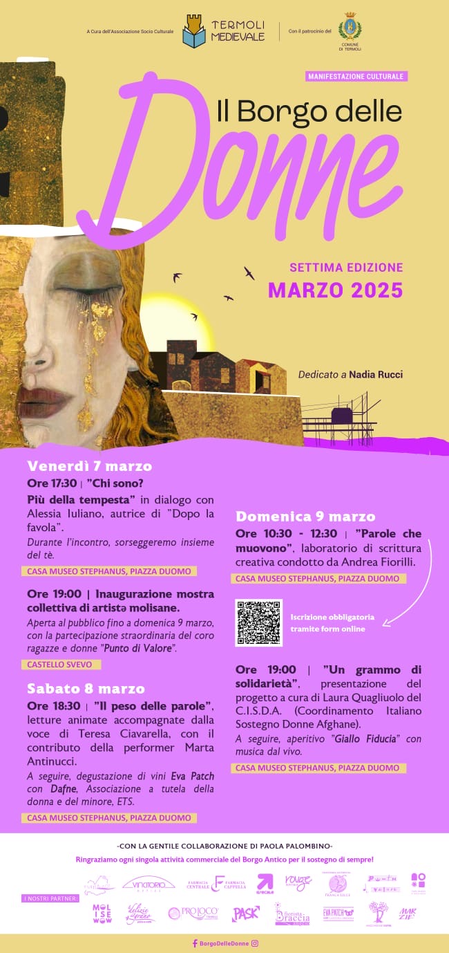 A Termoli torna la manifestazione “Il Borgo delle donne”