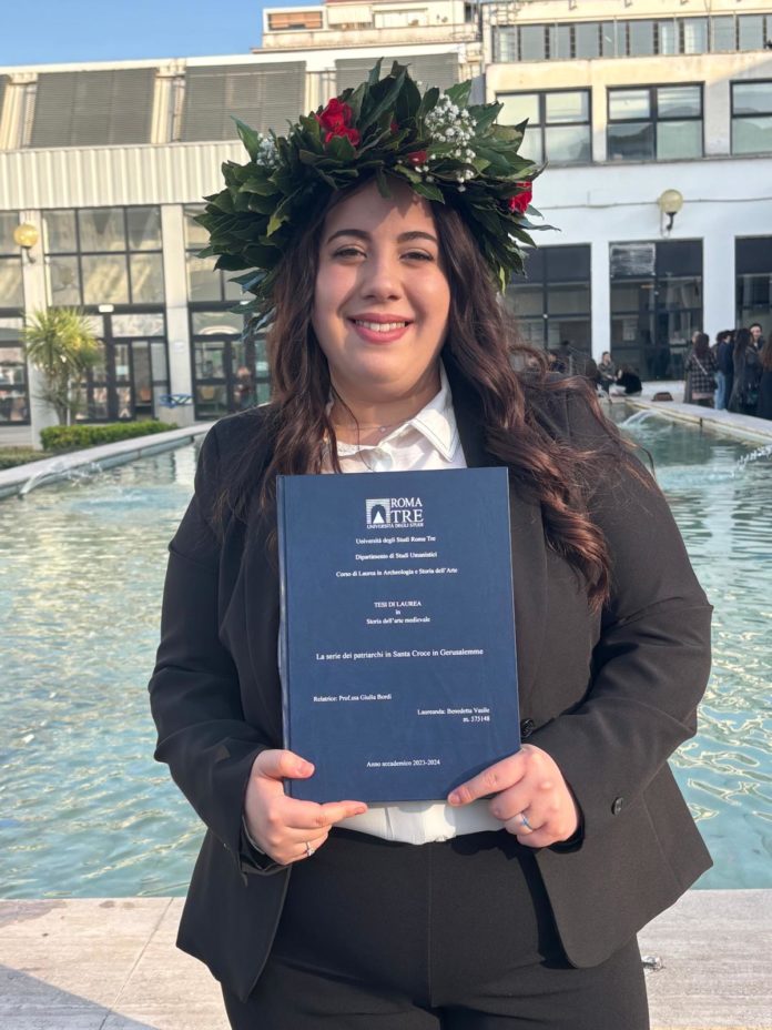 Dottoressa in Archeologia e Storia dell’Arte, eccellente risultato per Benedetta Vasile di Trivento